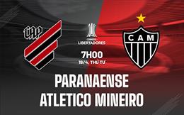 Nhận định Paranaense vs Atletico Mineiro 7h00 ngày 19/4 (Copa Libertadores 2023)