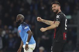 Thống kê Napoli 1-1 Milan: Giroud lập công chuộc tội