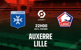 Nhận định bóng đá Auxerre vs Lille 22h00 ngày 22/4 (Ligue 1 2022/23)