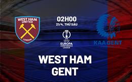 Nhận định West Ham vs Gent (02h00 ngày 21/4): Chủ nhà “tháo xích”