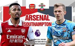 Nhận định Arsenal vs Southampton (02h00 ngày 22/4): Mệnh lệnh phải thắng