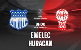 Nhận định bóng đá Emelec vs Huracan 09h00 ngày 21/4 (Copa Sudamericana 2023)