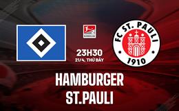 Nhận định Hamburger vs St.Pauli 23h30 ngày 21/4 (Hạng 2 Đức 2022/23)