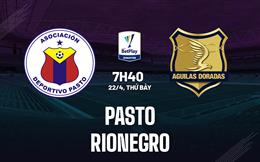 Nhận định - dự đoán Pasto vs Rionegro 7h40 ngày 22/4 (VĐQG Colombia 2023)