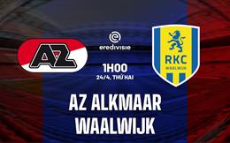 Nhận định bóng đá AZ Alkmaar vs Waalwijk 1h00 ngày 24/4 (VĐQG Hà Lan 2022/23)