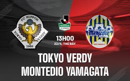 Nhận định Tokyo Verdy vs Montedio Yamagata 13h00 ngày 22/4 (Hạng 2 Nhật Bản 2023)