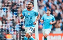 Riyad Mahrez thiết lập cột mốc mới tại Man City