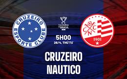 Nhận định Cruzeiro vs Nautico 5h00 ngày 26/4 (Cúp quốc gia Brazil 2023)