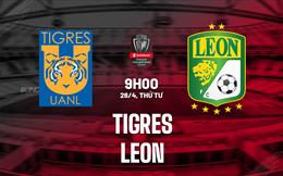 Nhận định Tigres vs Leon 9h00 ngày 26/4 (CONCACAF Champions League 2023)