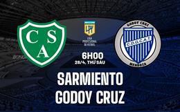 Nhận định Sarmiento vs Godoy Cruz 6h00 ngày 28/4 (VĐQG Argentina 2023)