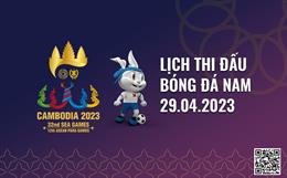 Lịch thi đấu bóng đá SEA Games 32 hôm nay 29/4: Chủ nhà xuất trận