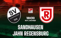 Nhận định Sandhausen vs Jahn Regensburg 18h30 ngày 30/4 (Hạng 2 Đức 2022/23)