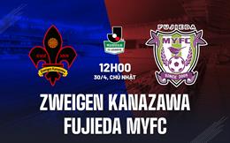 Nhận định Zweigen Kanazawa vs Fujieda MYFC 12h00 ngày 30/4 (Hạng 2 Nhật Bản 2023)