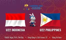 Thắng nhẹ Philippines, U22 Indonesia ra quân thành công ở SEA Games 32