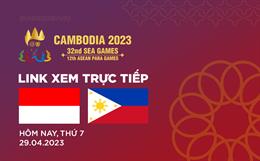 Trực tiếp Indonesia vs Philippines link xem bóng đá VTV5 SEA Games 32