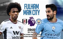 Nhận định Fulham vs Man City (20h00 ngày 30/4): Vươn lên chiếm ngôi đầu