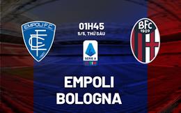 Nhận định bóng đá Empoli vs Bologna 1h45 ngày 5/5 (Serie A 2022/23)