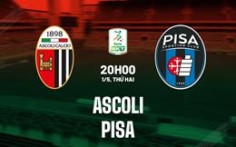 Nhận định bóng đá Ascoli vs Pisa 20h00 ngày 1/5 (Hạng 2 Italia 2022/23)