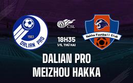 Nhận định Dalian Pro vs Meizhou Hakka 18h35 ngày 1/5 (VĐQG Trung Quốc 2023)