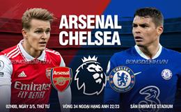 Nhận định Arsenal vs Chelsea (02h00 ngày 3/5): Không dễ cho Pháo thủ 