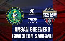 Nhận định Ansan Greeners vs Gimcheon Sangmu 17h30 ngày 3/5 (Hạng 2 Hàn Quốc 2023)