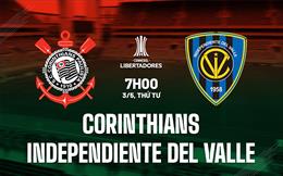 Nhận định Corinthians vs Independiente del Valle 7h00 ngày 3/5 (Copa Libertadores 2023)