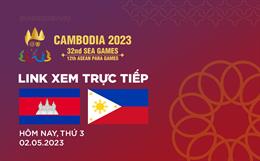 Trực tiếp Philippines vs Campuchia link xem VTV5 SEA Games 32 hôm nay 2/5