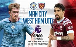 Nhận định Man City vs West Ham (02h00 ngày 4/5): Duy trì mạch thắng