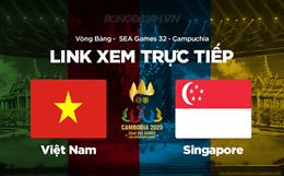 Trực tiếp Việt Nam vs Singapore link xem VTV5 SEA Games 32 hôm nay