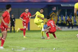 U22 Malaysia gặp bất lợi cực lớn trước trận gặp Việt Nam