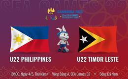 Nhận định U22 Timor Leste vs U22 Philippines (19h00 ngày 4/5): Thắng để nuôi hy vọng