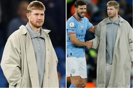 Hình ảnh lạ lẫm của Kevin de Bruyne