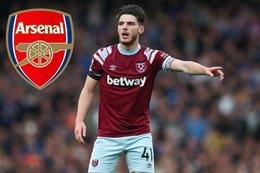 Arsenal phá két chiêu mộ Declan Rice