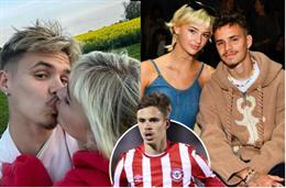 Con trai David Beckham bị loại khỏi đội hình Brentford vì đăng ảnh hôn bạn gái?