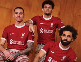 Liverpool trình làng áo đấu mới mùa giải 2023/24 