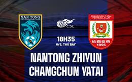 Nhận định Nantong Zhiyun vs Changchun Yatai 18h35 ngày 6/5 (VĐQG Trung Quốc 2023)