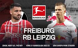 Nhận định bóng đá Freiburg vs Leipzig 20h30 ngày 6/5 (Bundesliga 2022/23)