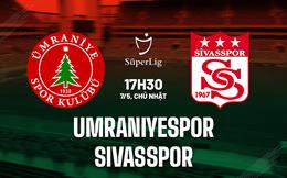 Nhận định Umraniyespor vs Sivasspor 17h30 ngày 7/5 (VĐQG Thổ Nhĩ Kỳ 2022/23)