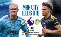 Thắng hú vía trước Leeds, Man City tạm thời hơn Arsenal 4 điểm