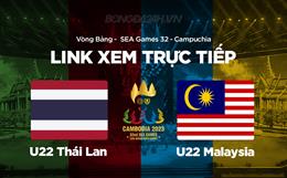 U22 Thái Lan vs U22 Malaysia link xem trực tiếp bóng đá SEA Games 32