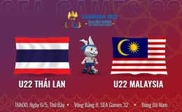 U22 Thái Lan thắng bản lĩnh Malaysia