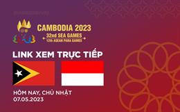 U22 Timor Leste vs U22 Indonesia link xem trực tiếp bóng đá SEA Games 32