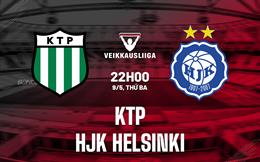 Nhận định - dự đoán KTP vs HJK 22h00 ngày 9/5 (VĐQG Phần Lan 2023)