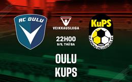 Nhận định - dự đoán AC Oulu vs KuPS 22h00 ngày 9/5 (VĐQG Phần Lan 2023)