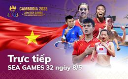 Kết quả SEA Games 2023 ngày hôm nay 8/5: TTVN tăng gấp đôi số HCV lên 30