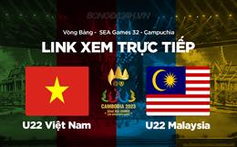 Trực tiếp VTV5 U22 VN vs U22 Malaysia liên kết coi SEA Games 32 hôm nay