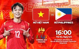 Thua Philippines, nữ Việt Nam vẫn vào bán kết SEA Games 32