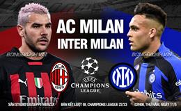 Thắng AC Milan 2 bàn cách biệt, Inter gần chạm tới tấm vé dự chung kết Champions League