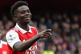 Arsenal chốt xong hợp đồng mới với Bukaya Saka