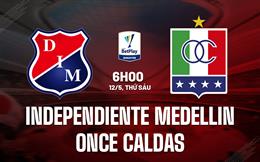 Nhận định Independiente Medellin vs Once Caldas 6h00 ngày 12/5 (VĐQG Colombia 2023)